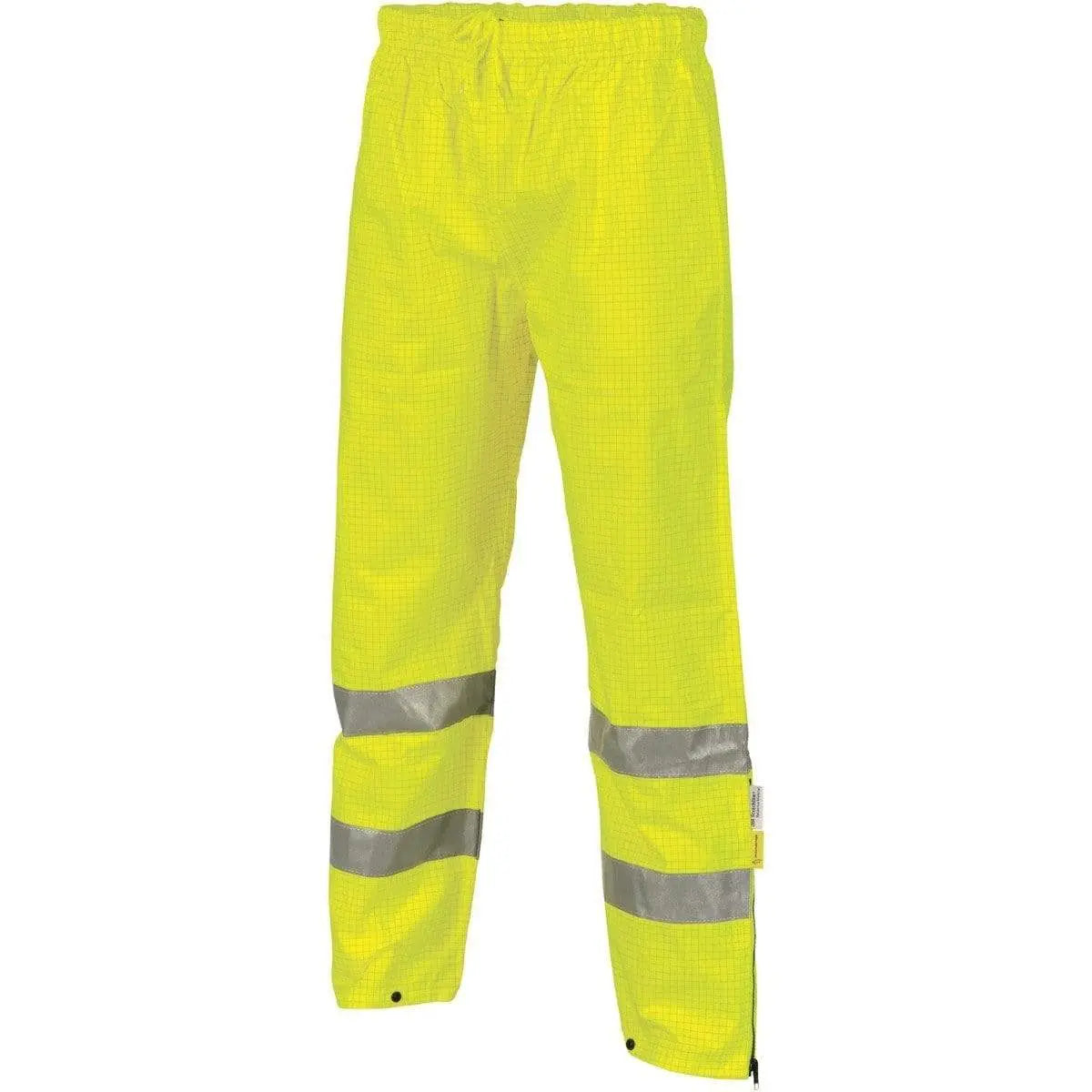 Dnc Workwear Hi-vis Breathable And Anti-static Pants With 3m Reflective Tape - 3876 Metro Workwear.